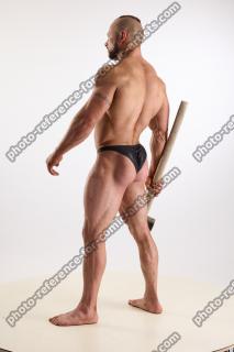 Duncan Standing Pose With Mace